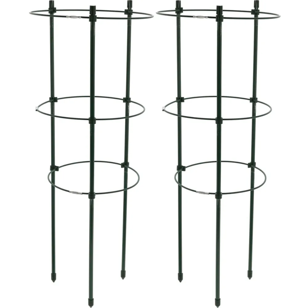 2er-Set Pflanzenstütze, rund, 60 x Ø 21 cm