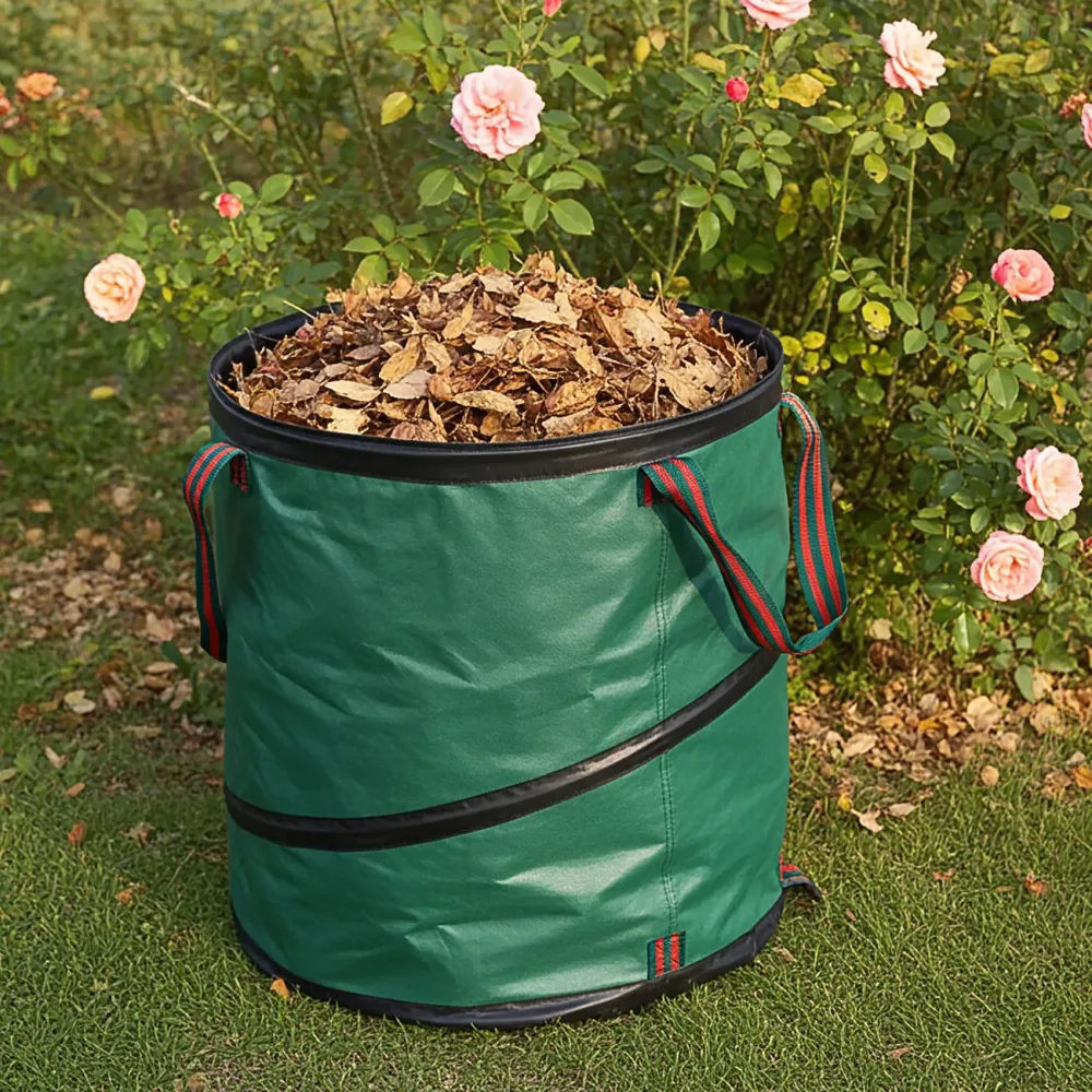 Garten Abfallsack Pop-up, grün, 165 Liter