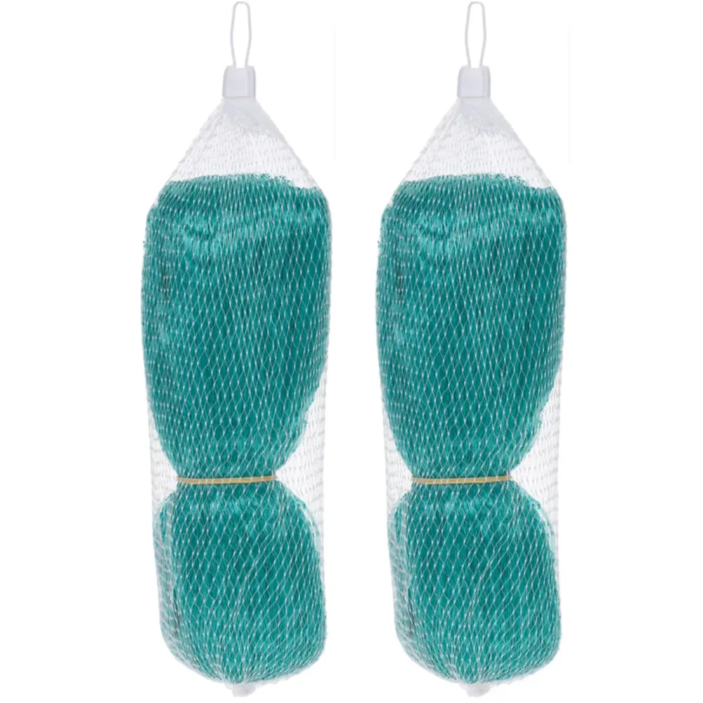 2er-Set Gartennetz, grün, engmaschig, 2 x 5 m