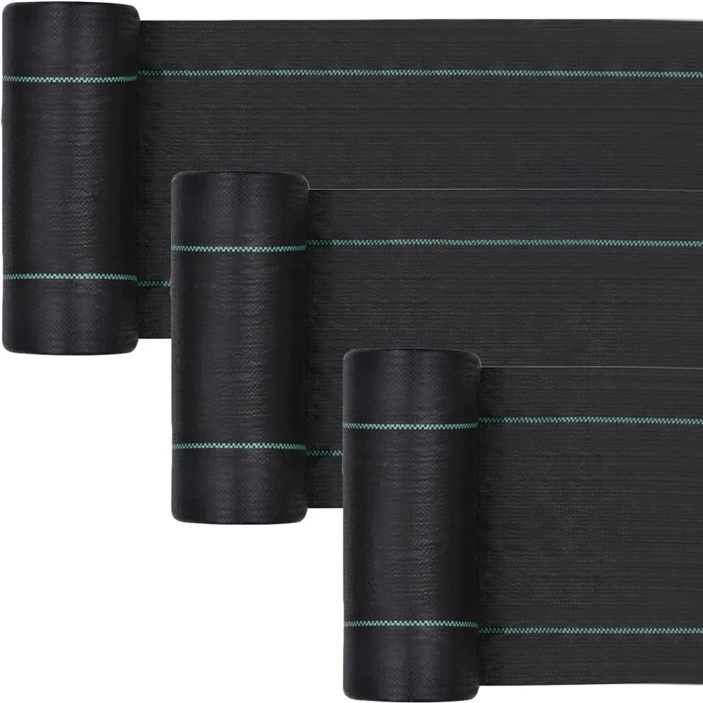 3er-Set Anti Unkraut Folie, 1 x 10 m