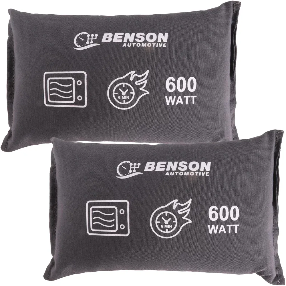 2er-Set Auto-Luftentfeuchter mit Silica Gel, 1kg, wiederverwendbar, grau