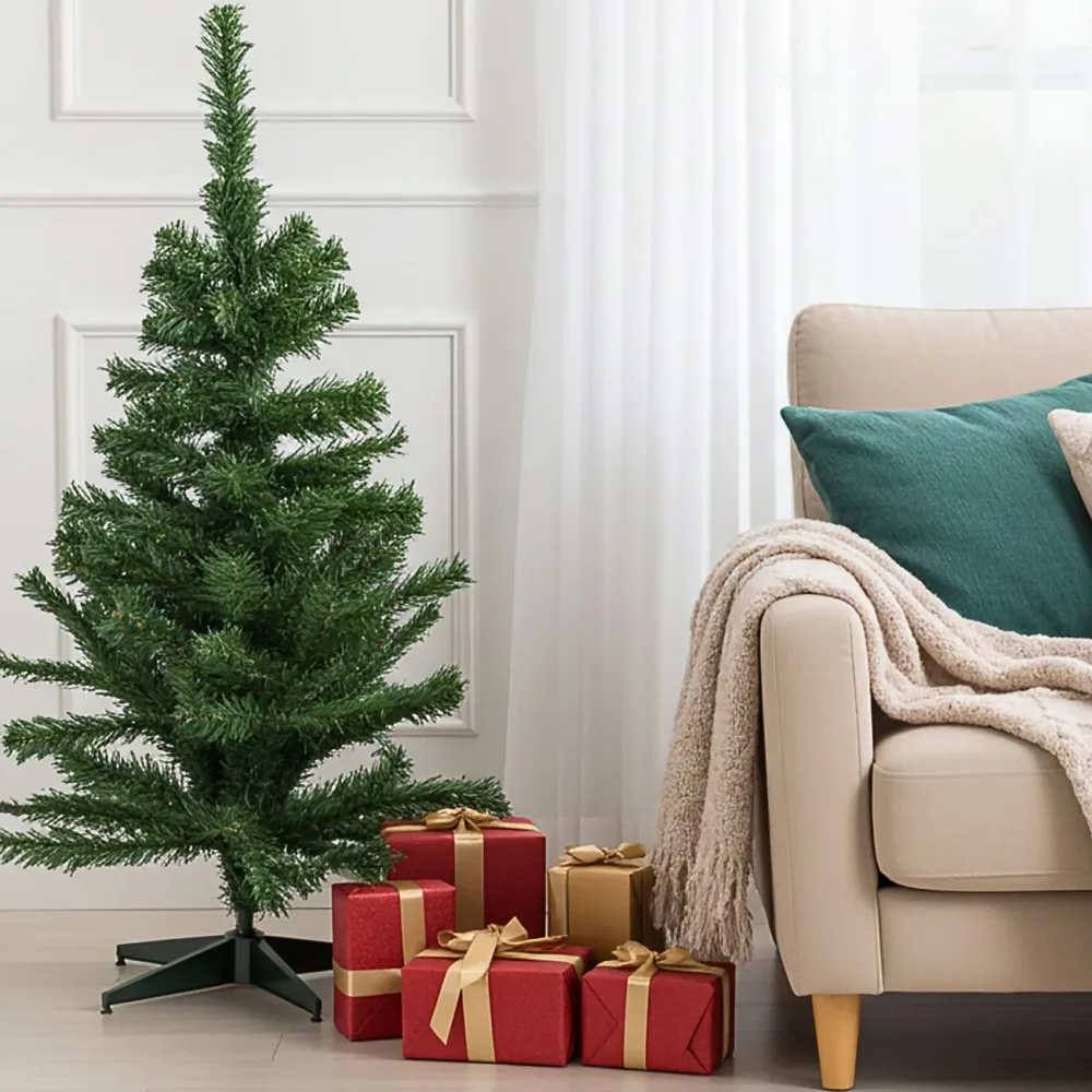 Künstlicher Tannenbaum, dunkelgrün, H 150 cm