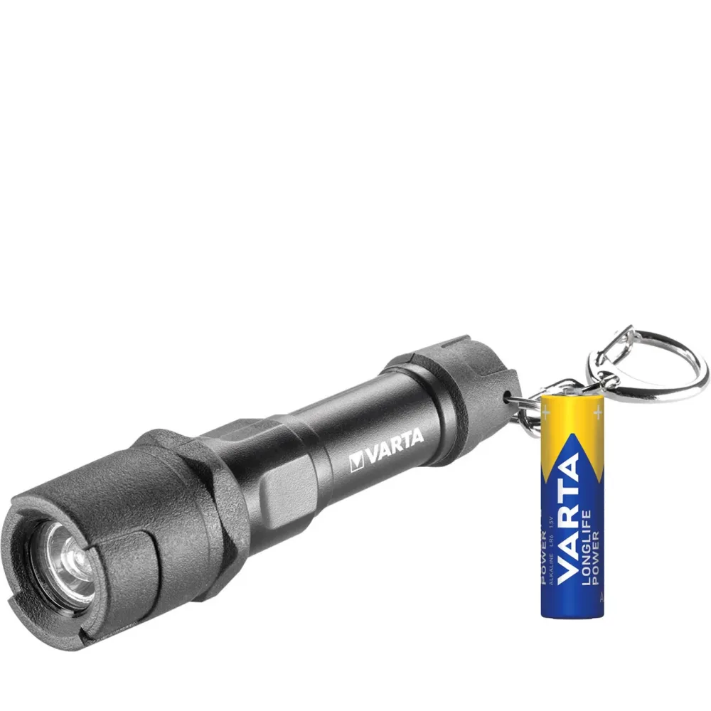 Varta Indestructible Key Chain Light LED Mini-Taschenlampe batteriebetrieben 12 lm 3.5 h 19 g