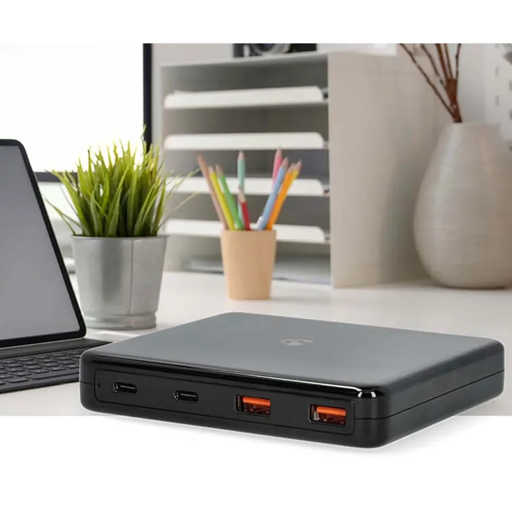 Multiport Tischladegerät, GaN-Technologie, 65 Watt