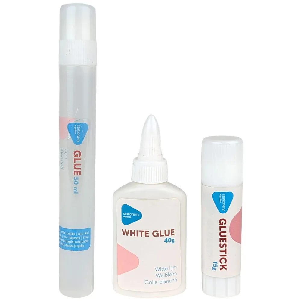 Bastelkleber-Set, 3-tlg.