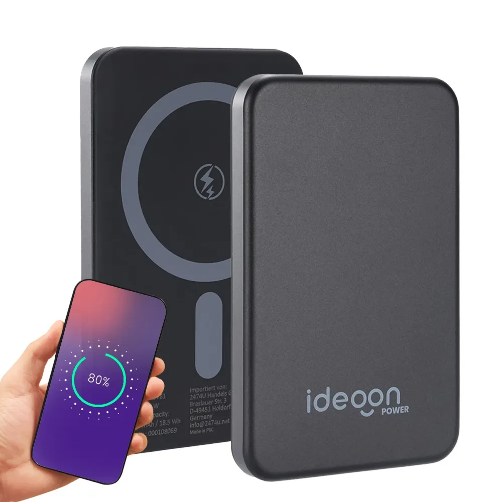 Kabellose Schnelllade-Powerbank, Magsafe, 5000 mAh