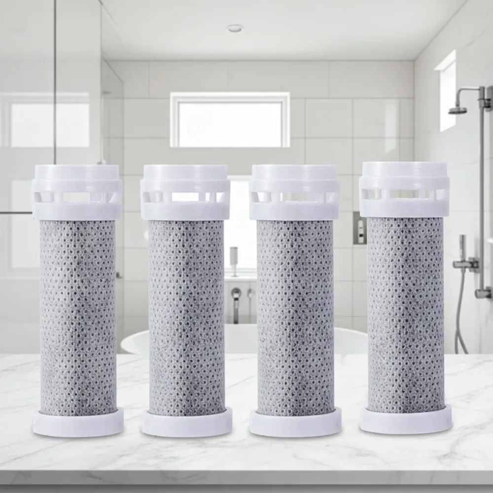 Ersatz-Wasser-Filter für 3-in-1-Duschkopf, 4er-Set