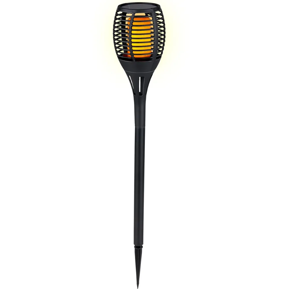 Solargartenfackel mit Erdspiess, je 9 x 59 cm