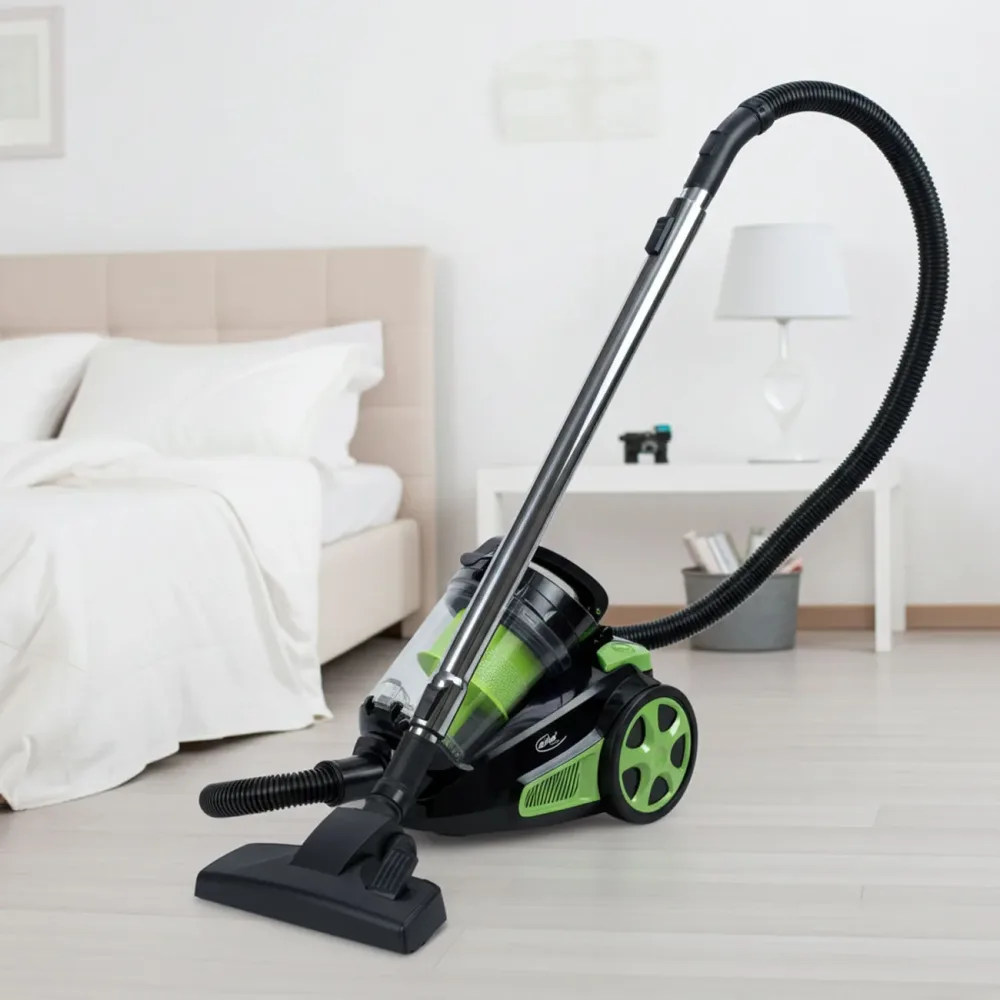 Beutelloser Turbo Zyklon Staubsauger, 3 L, 850 W, schwarz-grün