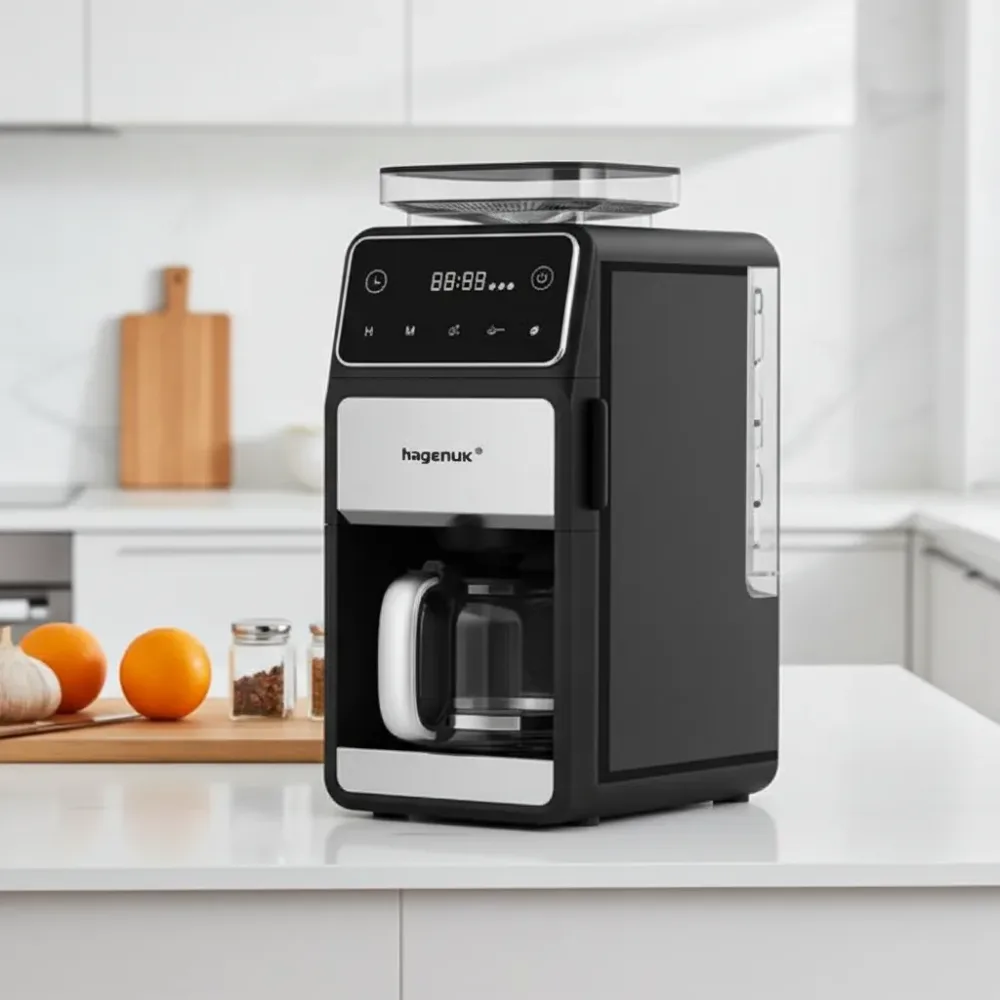 Kaffeemaschine mit Mahlwerk, 1,5 l