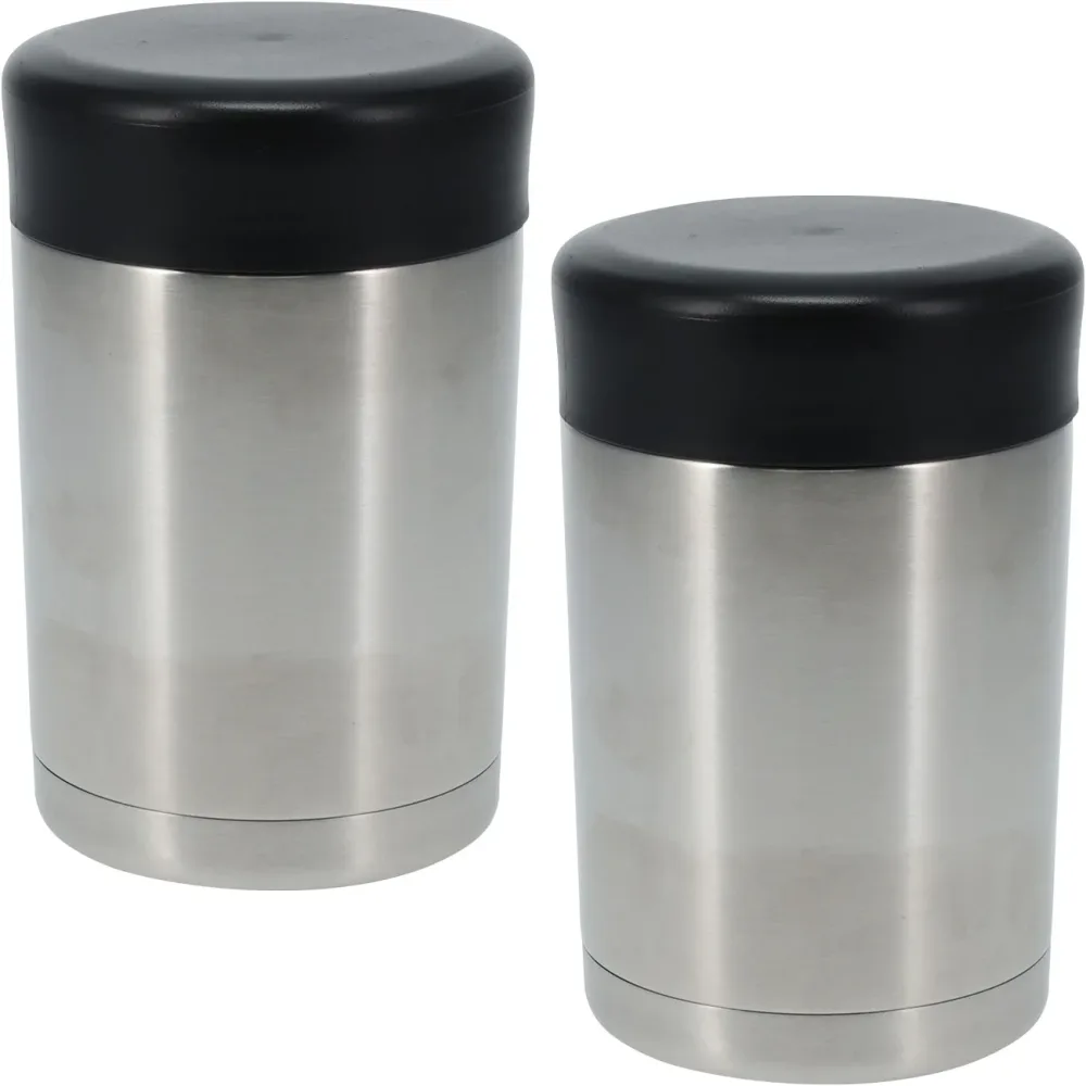 2er-Set Doppelwandiger Thermobehälter 500 ml für warme Mahlzeiten
