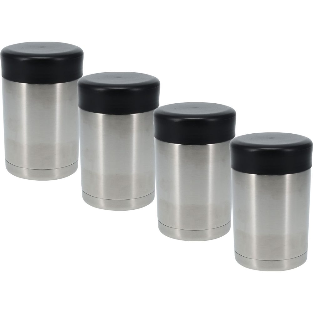 4er-Set Doppelwandiger Thermobehälter 500 ml für warme Mahlzeiten