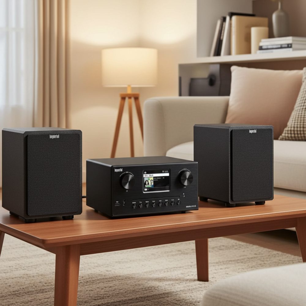 Imperial Micro-HiFi Anlage Dabman i310 CD Schwarz