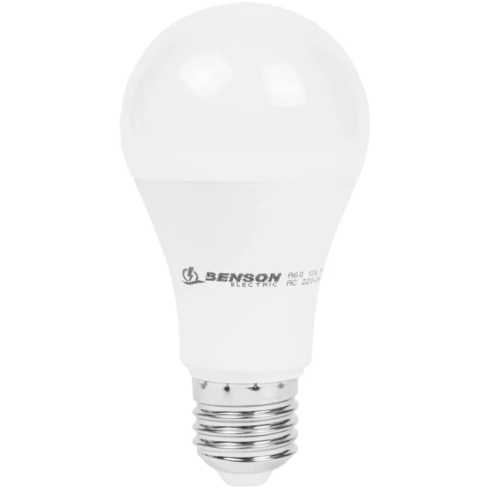 LED-Glühbirne, A60, E27, 1020 lm, 12 W, 2500 K, warmweiss