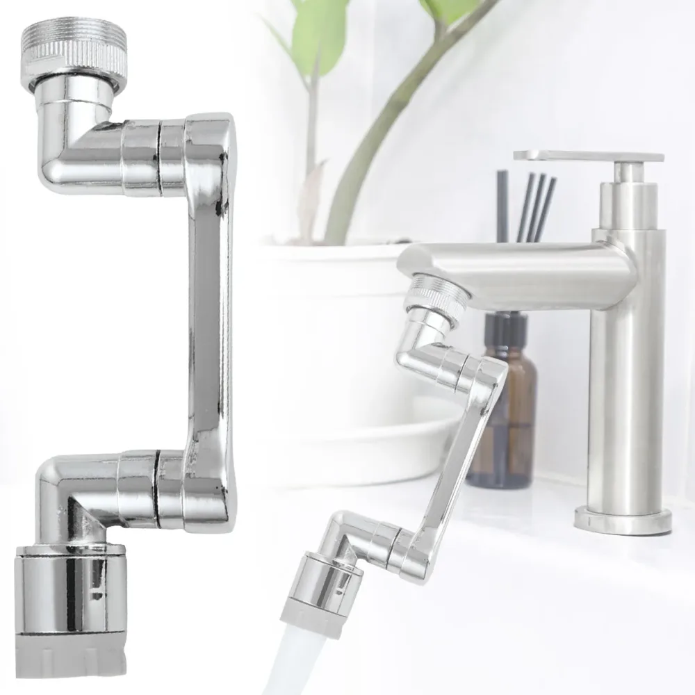 1080° drehbarer Wasserhahn Aufsatz für Bad und Küche