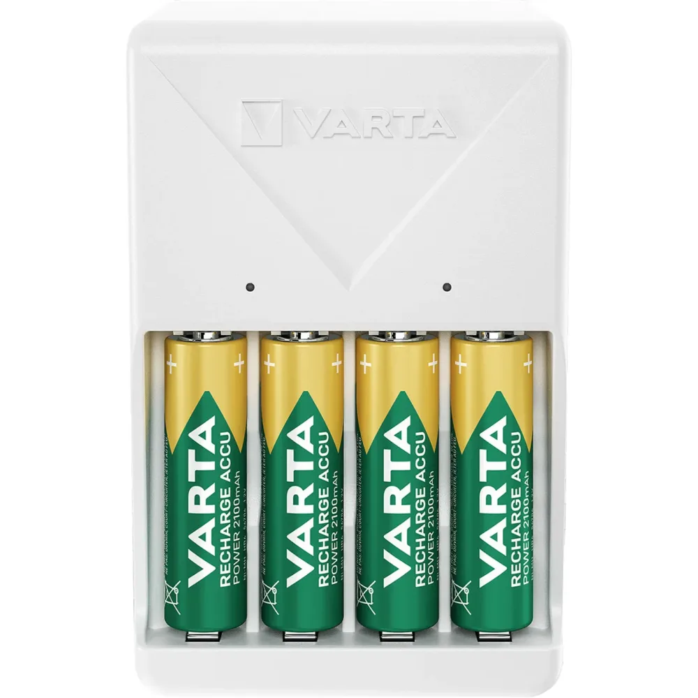 Varta Plug Charger 4xAA 2100mAh