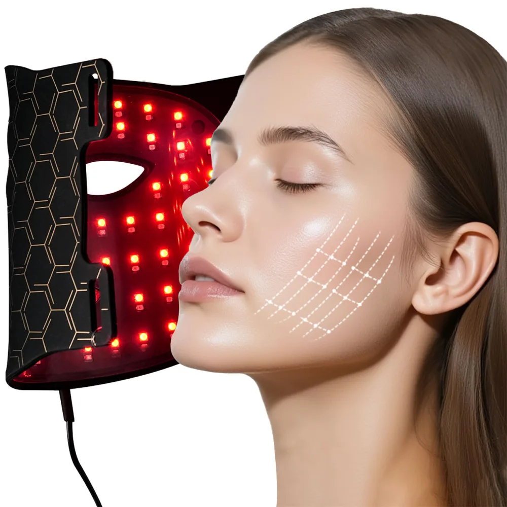 LED-Lichttherapie-Gesichtsmaske
