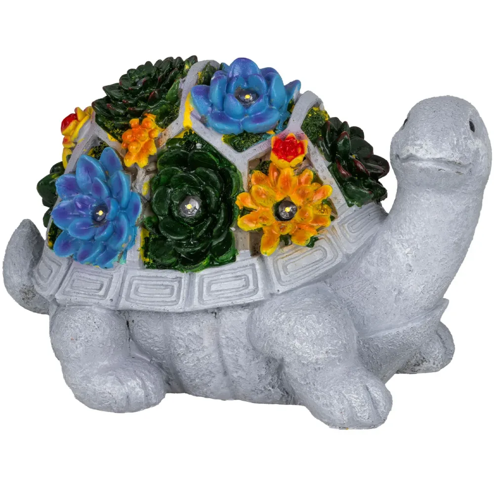 LED Solar Gartenleuchte Schildkröte