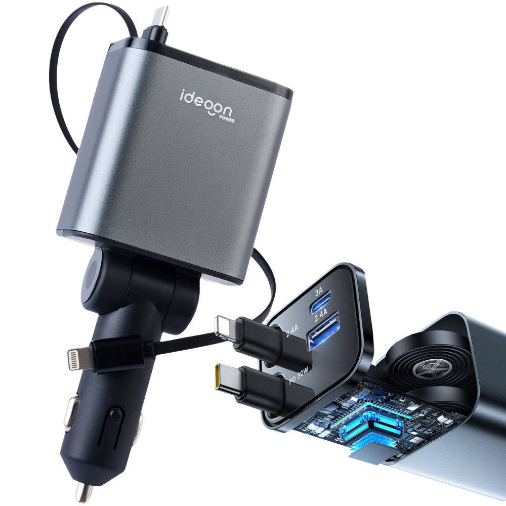 4-in-1 USB Ladegerät, 69 Watt, PD 3.0
