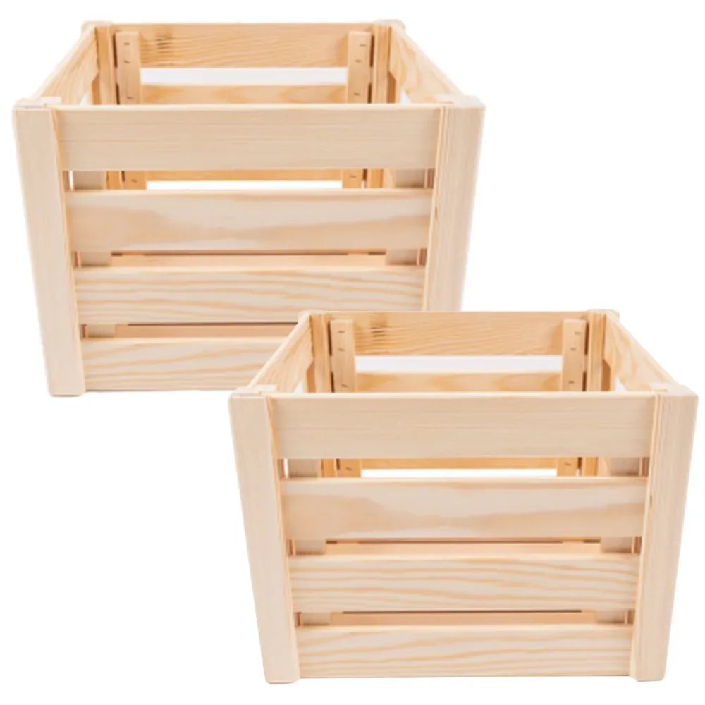 2er-Set Holzkiste, S