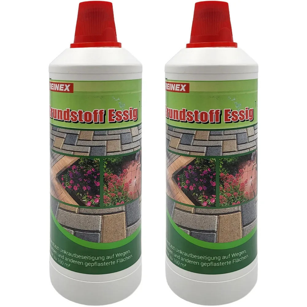 2er-Set Grundstoff Essig, 1.000 ml