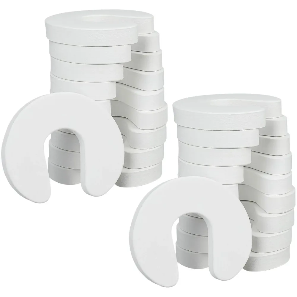 Tür-Klemmschutz, weiss, 20er Set