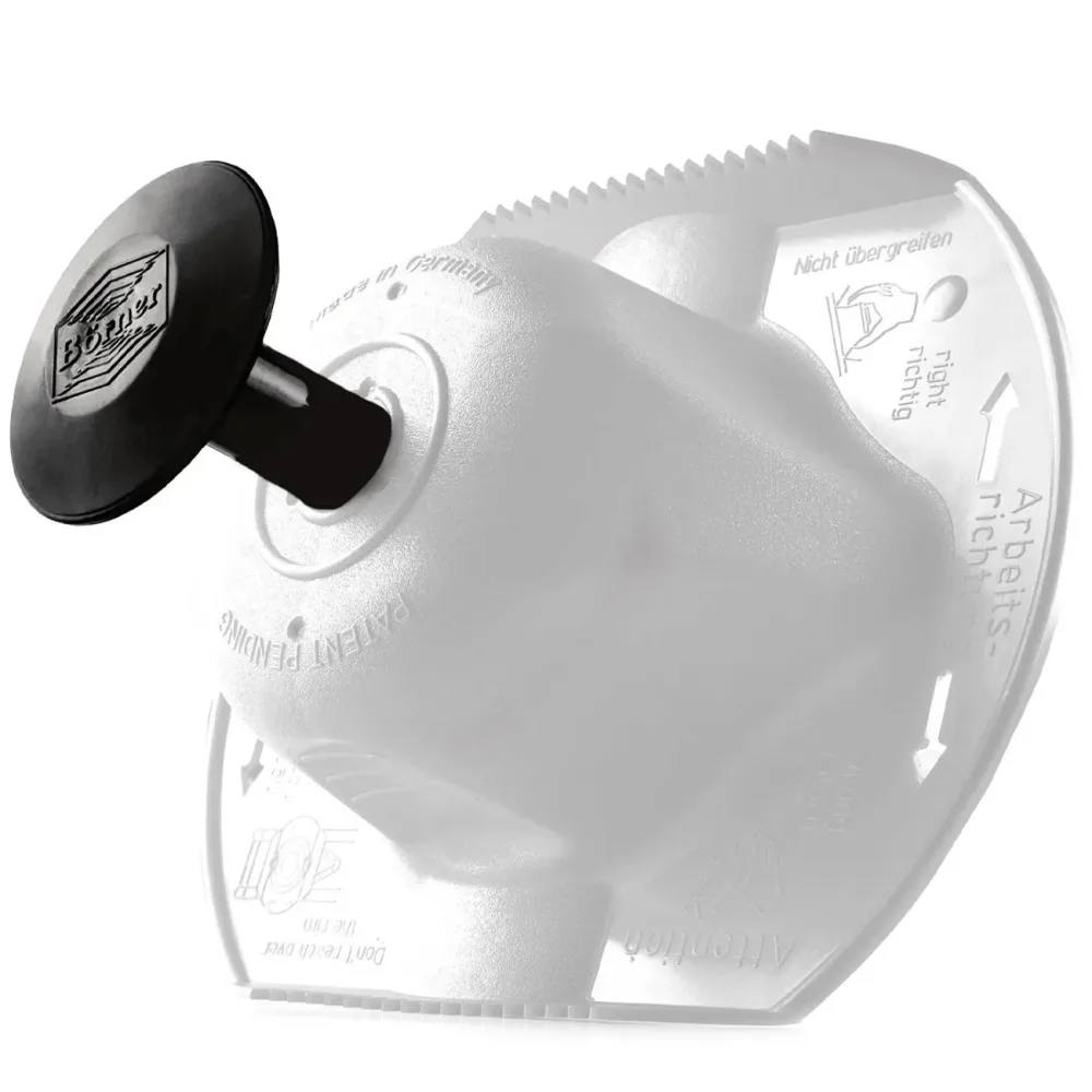 Sicherheitsfruchthalter für Hobel und Reibe, weiss