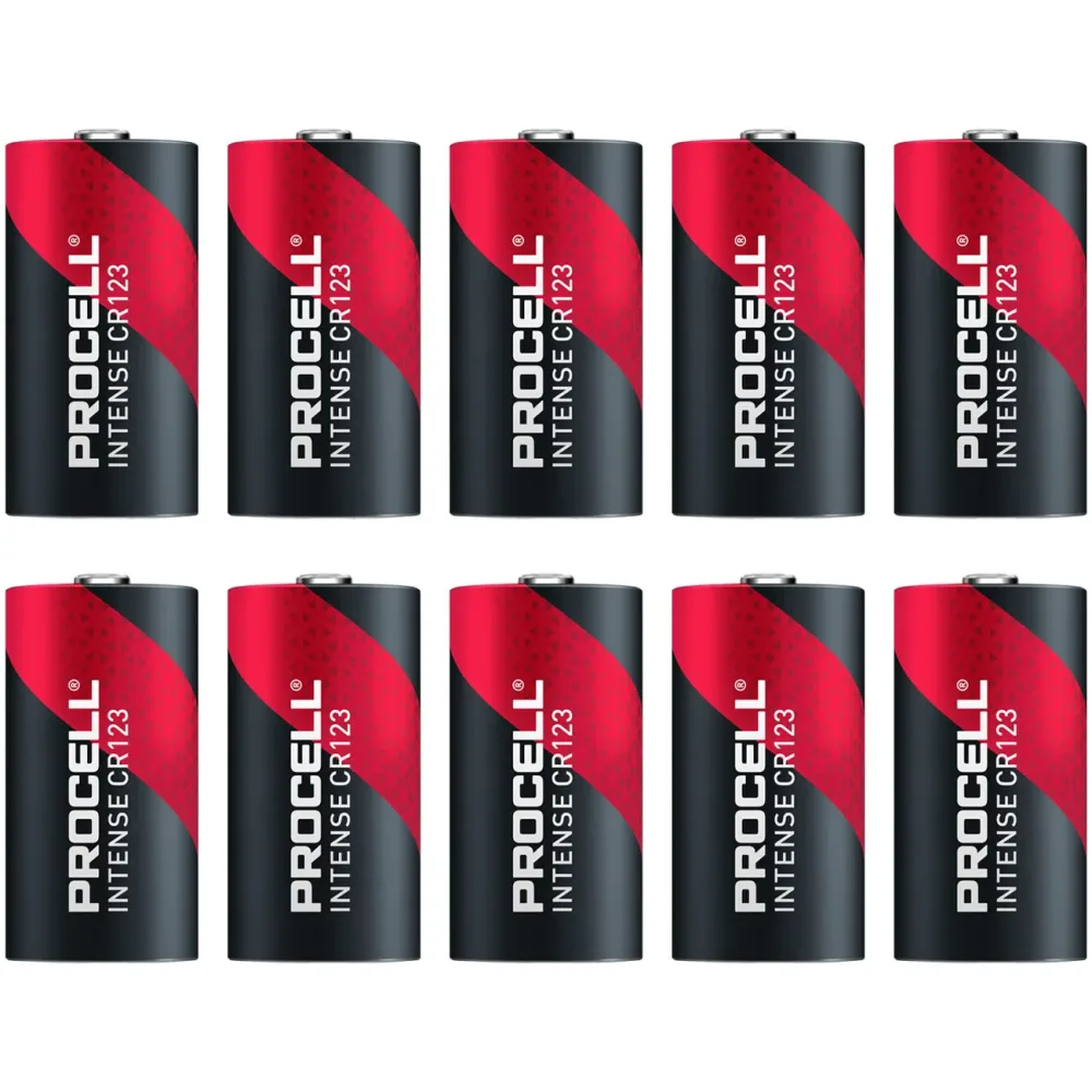 PROCELL Procell Intense Fotobatterie CR123A Lithium 920 mAh 3 V 10 St.