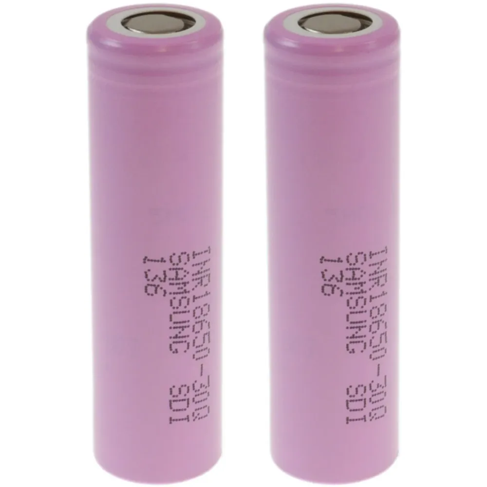 2er Set Akku Li-ion INR18650 30Q, Flattop, 3,6V/3000mAh