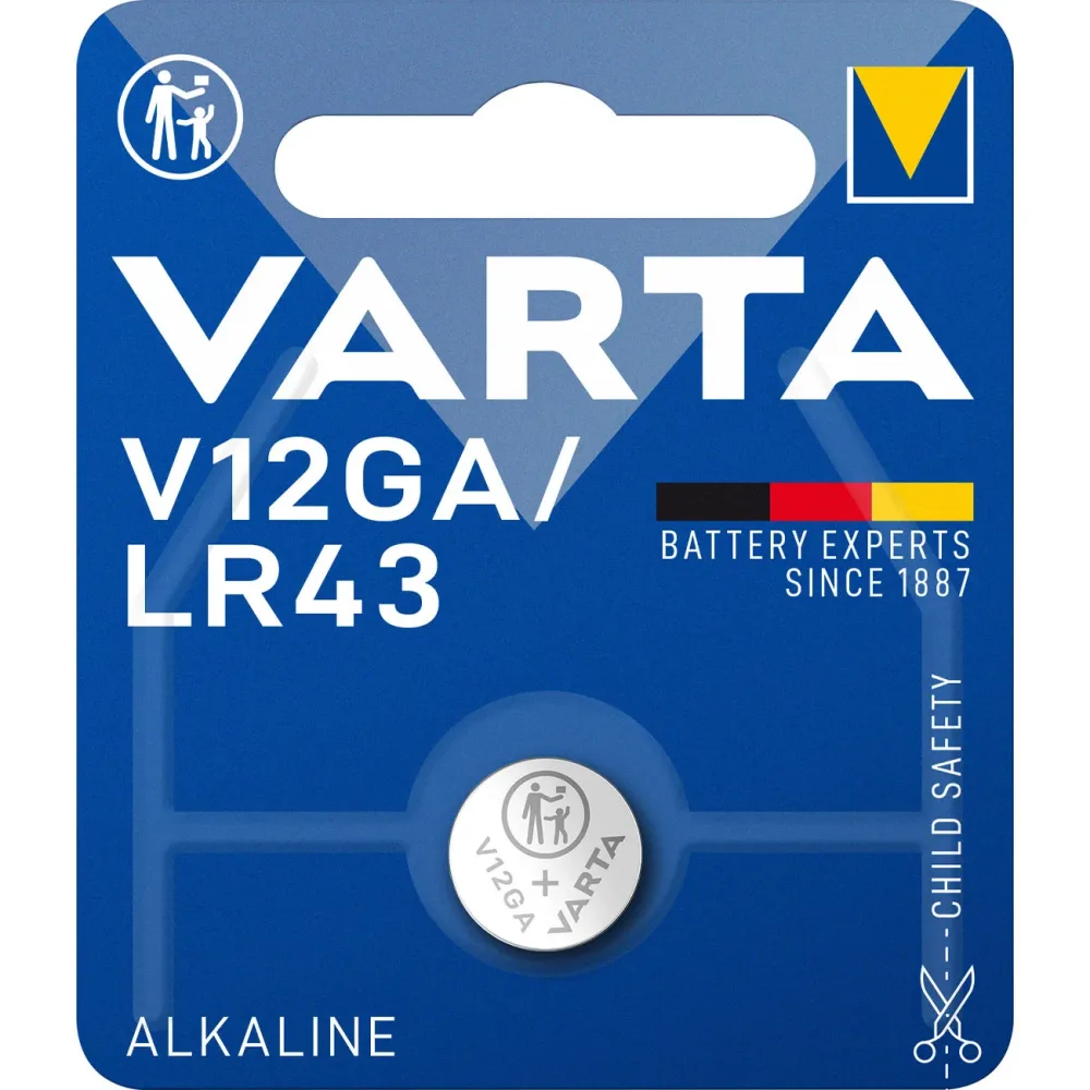 Varta Knopfzelle V12Ga/Lr43 1 Stück