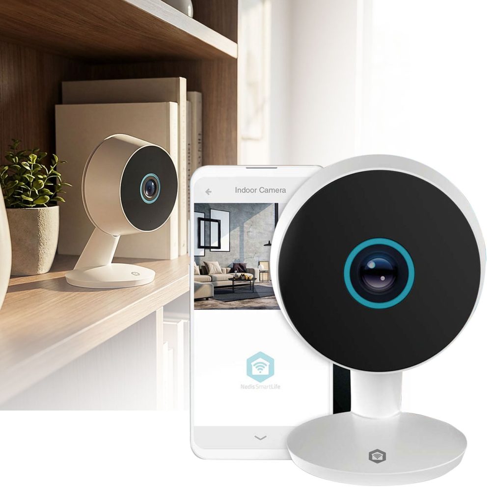 WLAN Überwachungskamera Innen 3MP HD (1296p) mit Sirene & smarter Personenerkennung