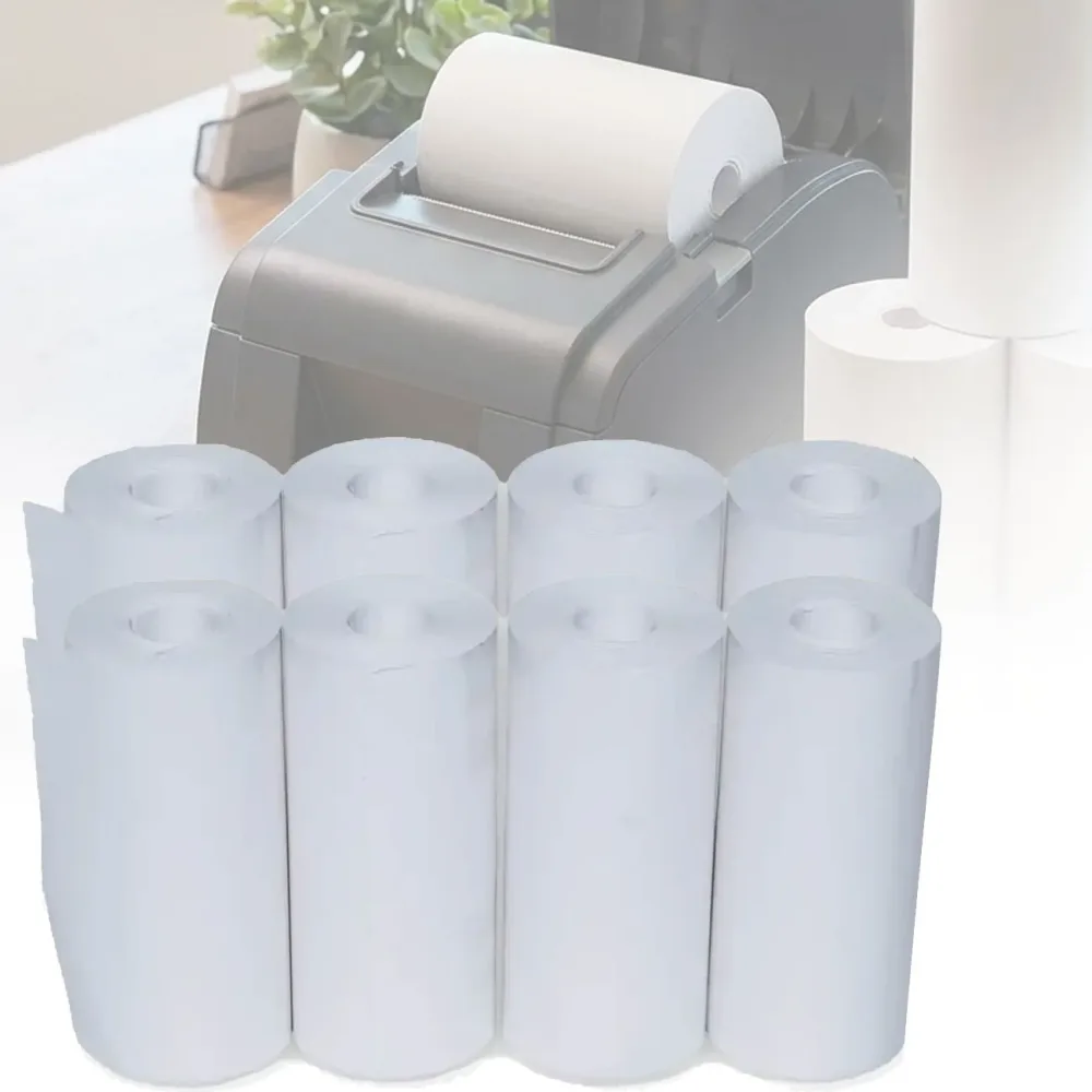 8er-Set Ersatz-Papierrollen für Bluetooth-Thermodrucker CH11145