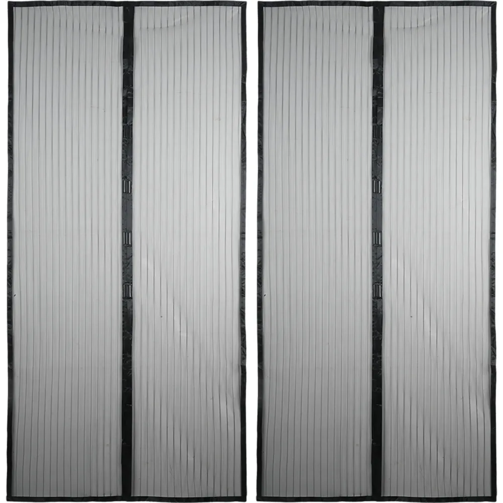 2er-Set Insektenschutz Türvorhang mit Magnetverschluss, 210 x 100 cm