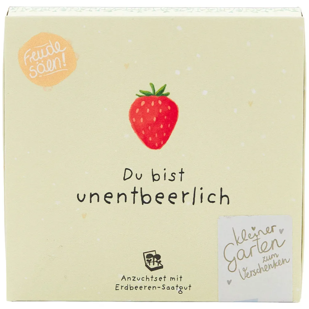 Erdbeeren-Saatgut-Set 