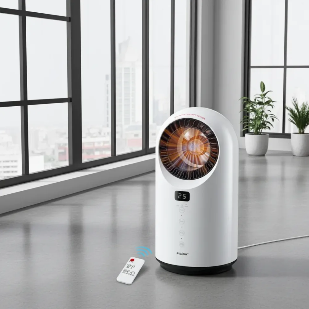 Turmheizlüfter 1500W PTC inkl. Fernbedienung