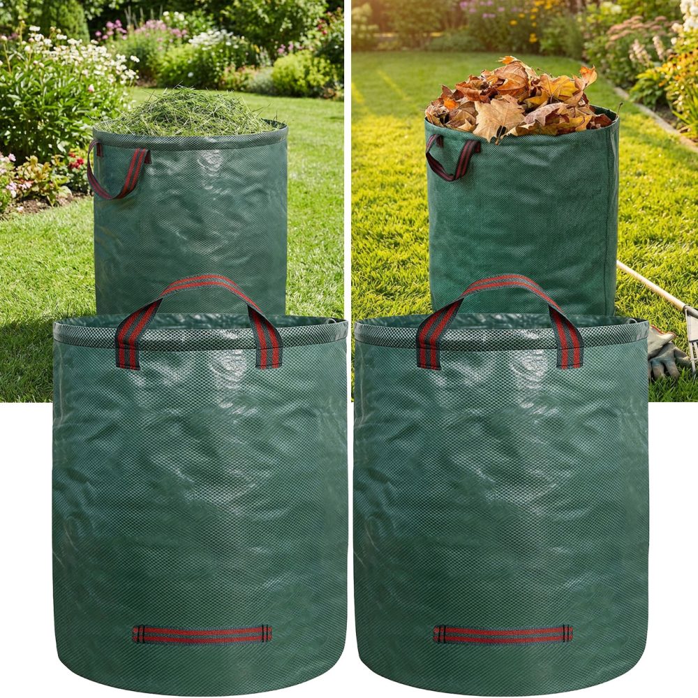 2er-Set Garten Abfallsack, 500 Liter