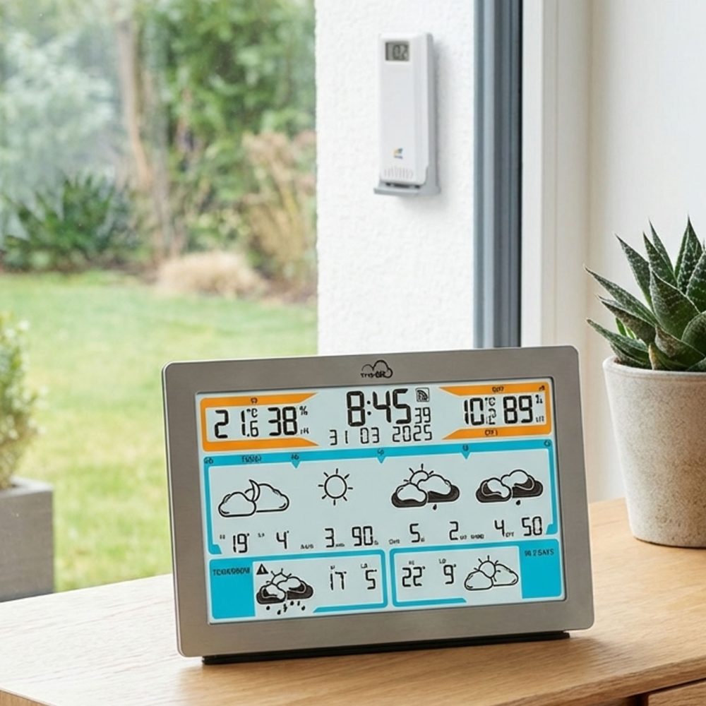 TFA Dostmann TFA.me ID-02 35.8100.54 WLAN-Wetterstation Vorhersage für 6 Tage Anzahl Sensoren max. 5
