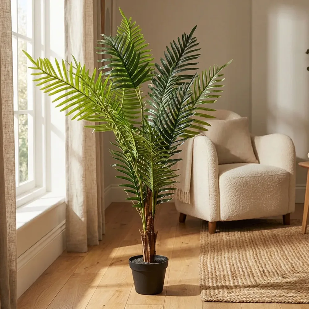 Madagaskar-Palme Kunstpflanze, Ø60 x H 120 cm