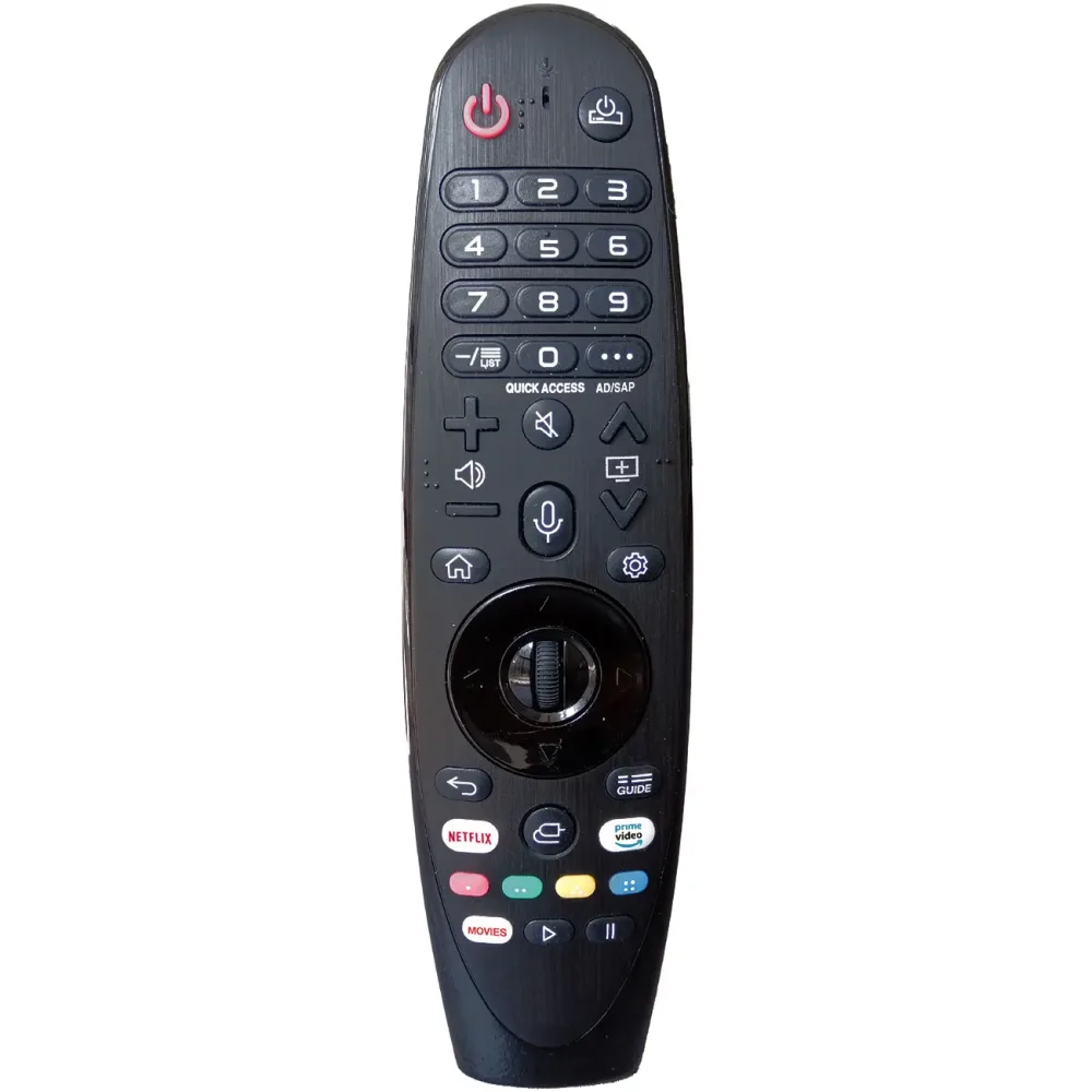 Bluetooth + IR Ersatzfernbedienung für LG Smart TVs, schwarz