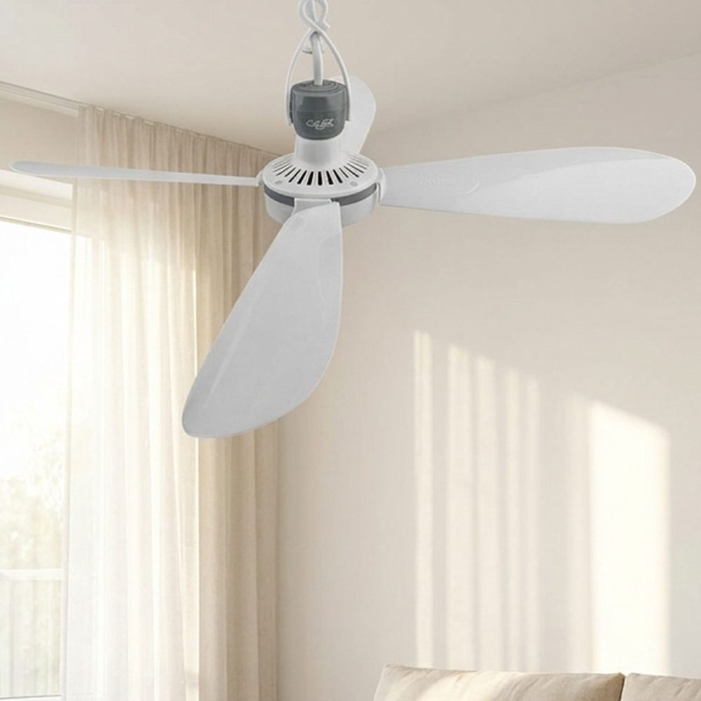 Mobiler Deckenventilator, weiss, Ø 43cm, 5 Watt