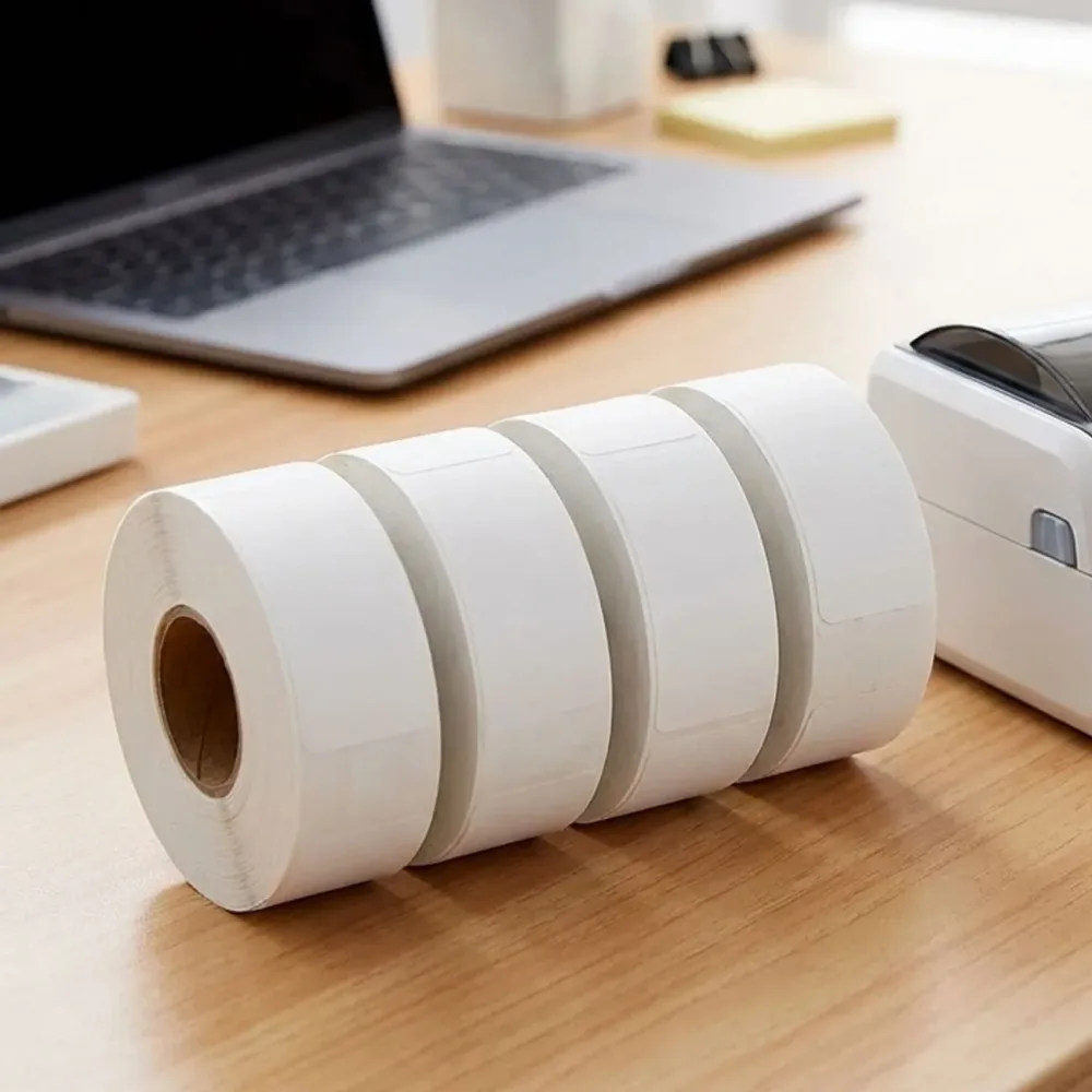 4er-Set Etikettenrollen für Bluetooth Thermodrucker CH12428
