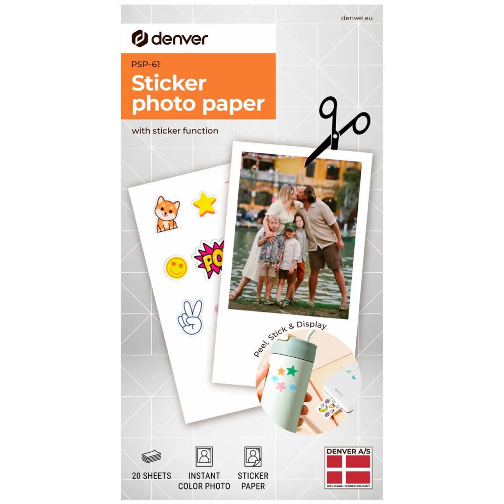 Denver Denver PSP-61 Denver PSP-61 Fotopapier 20 Blatt