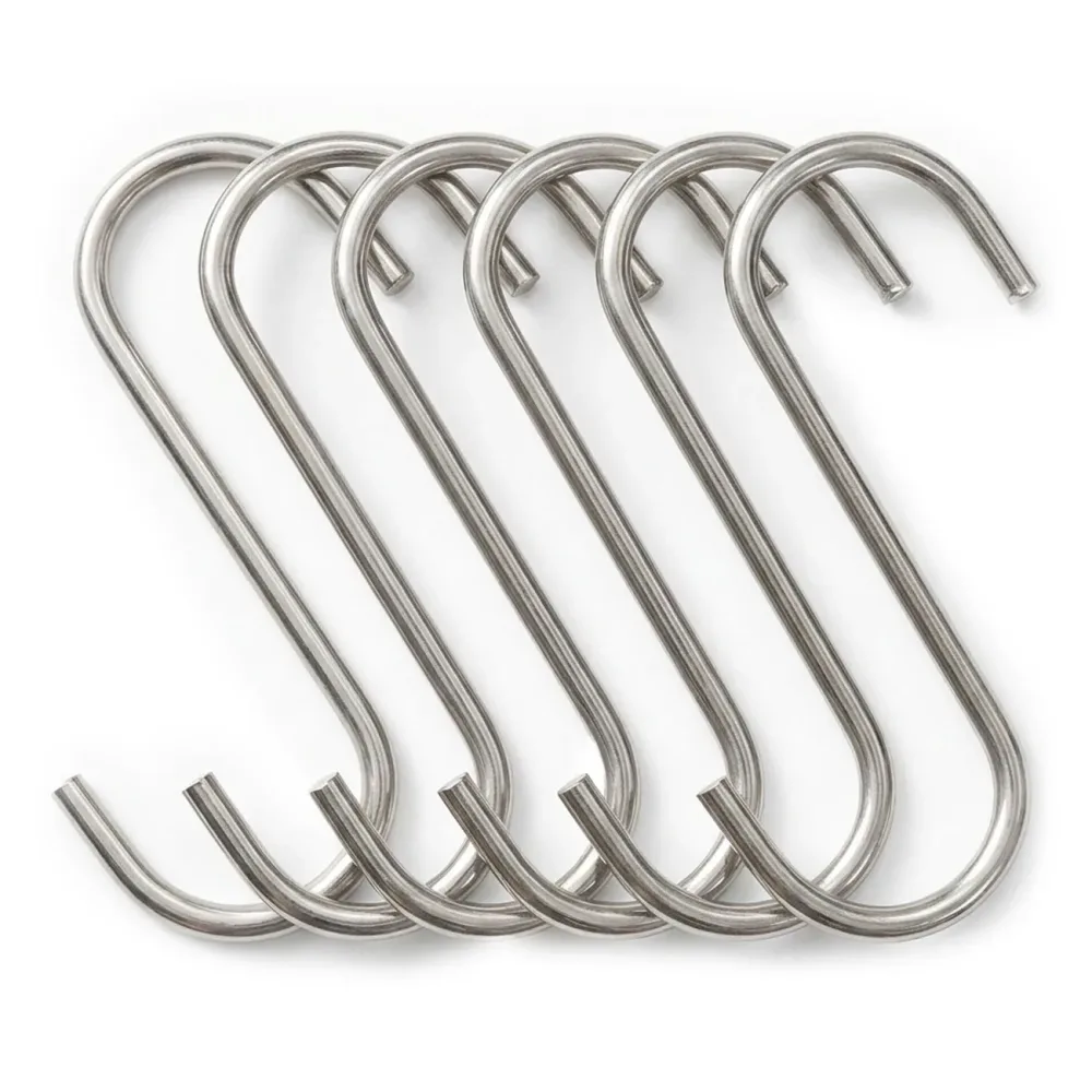 Metallhaken-Set, 6er Pack, 9 cm