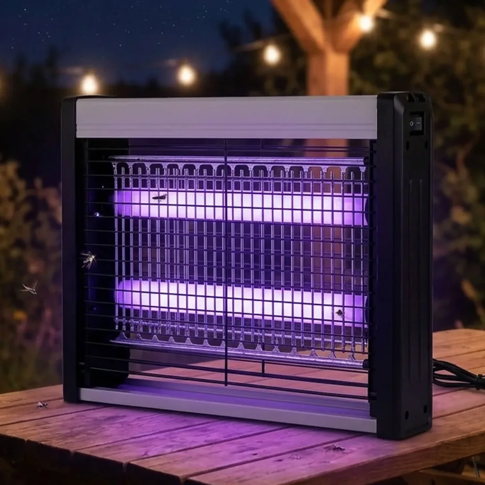 LED Mücken- & Insektenlampe, 80 m², 28,4 x 33,6 x 5 cm