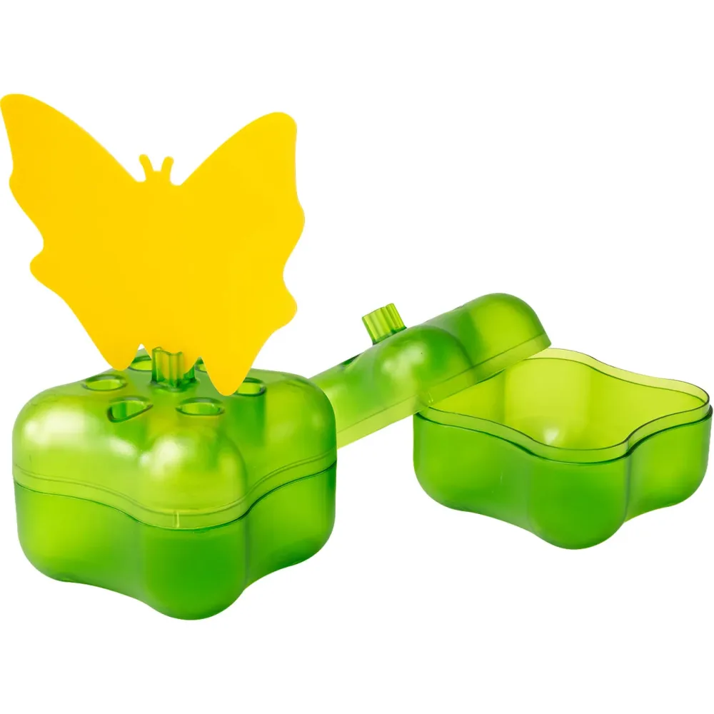 Gardigo 666712INT Fliegenfalle Lockstoff, Reinigung (B x H x T) 6 x 5 x 6 cm Grün 1 Set