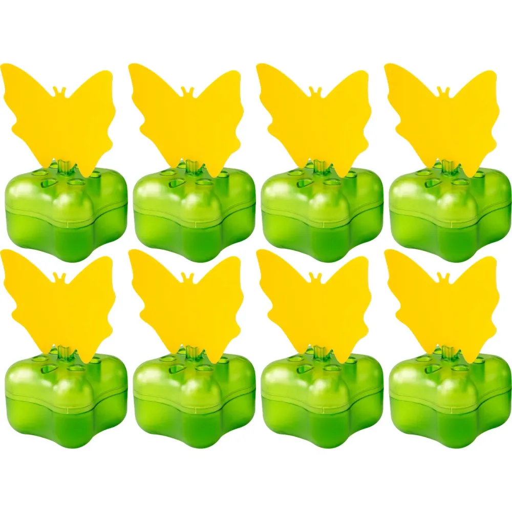 8er-Set Fruchtfliegenfalle, Obstfliegenfalle inkl. Klebetafeln
