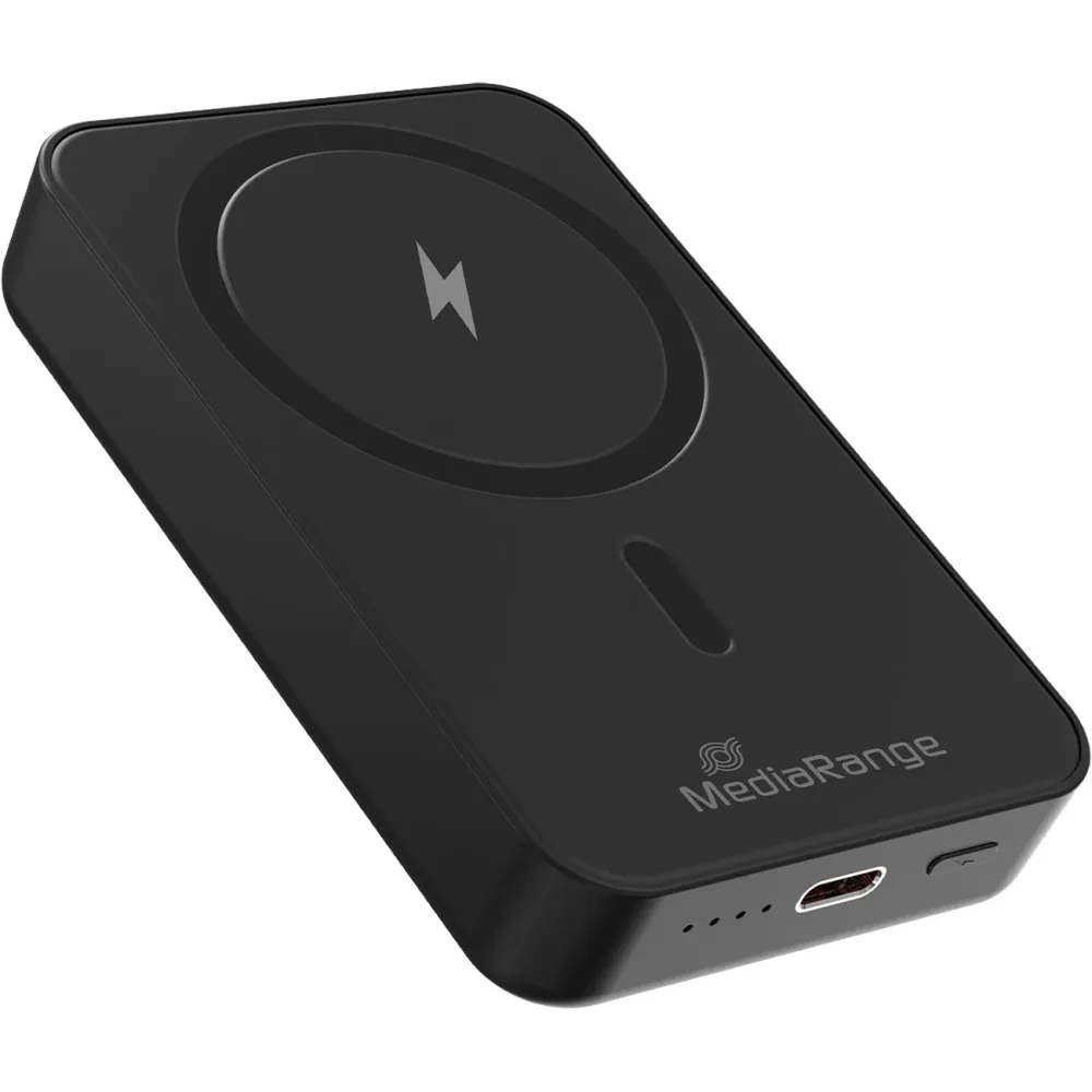 Magnetische Powerbank 10000mAh, kabellos, USB-C