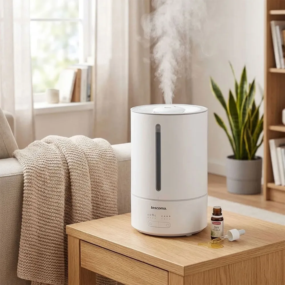 Ultraschall-Luftbefeuchter, 4,6 l, weiss