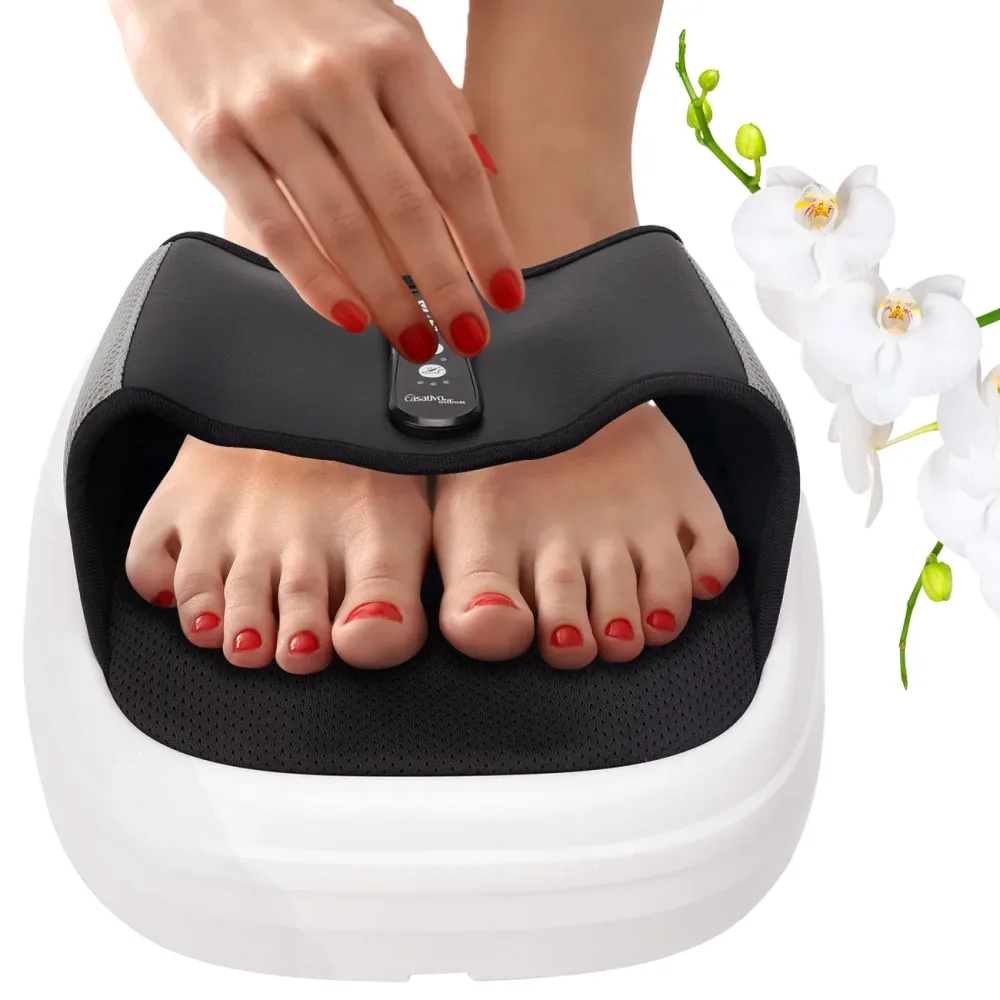 Shiatsu-Fussmassagegerät mit Akupunktur- und Luft-Wärmefunktion