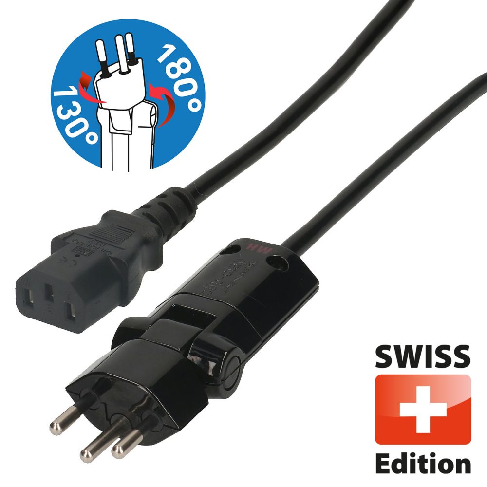 Max Hauri 138227 Strom Anschlusskabel Weiß 2.00 m